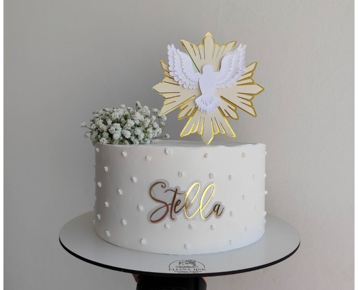 Gâteau personnalisé avec topper — Chef Mohamed Pastry