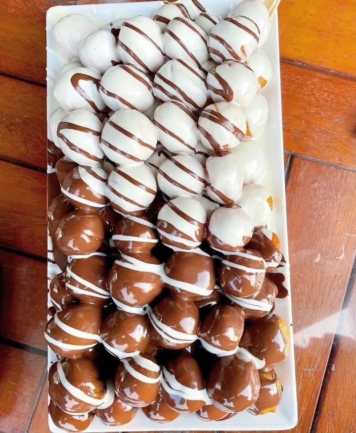 Boules de neige au chocolat — Chef Mohamed Pastry